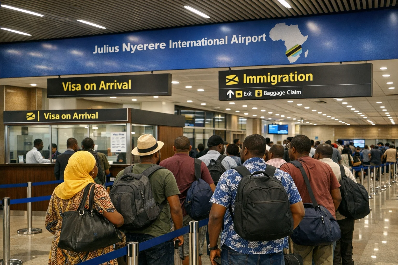 Tanzania Airports Visa on Arrival: Which Airports, Costs & Process (2026)