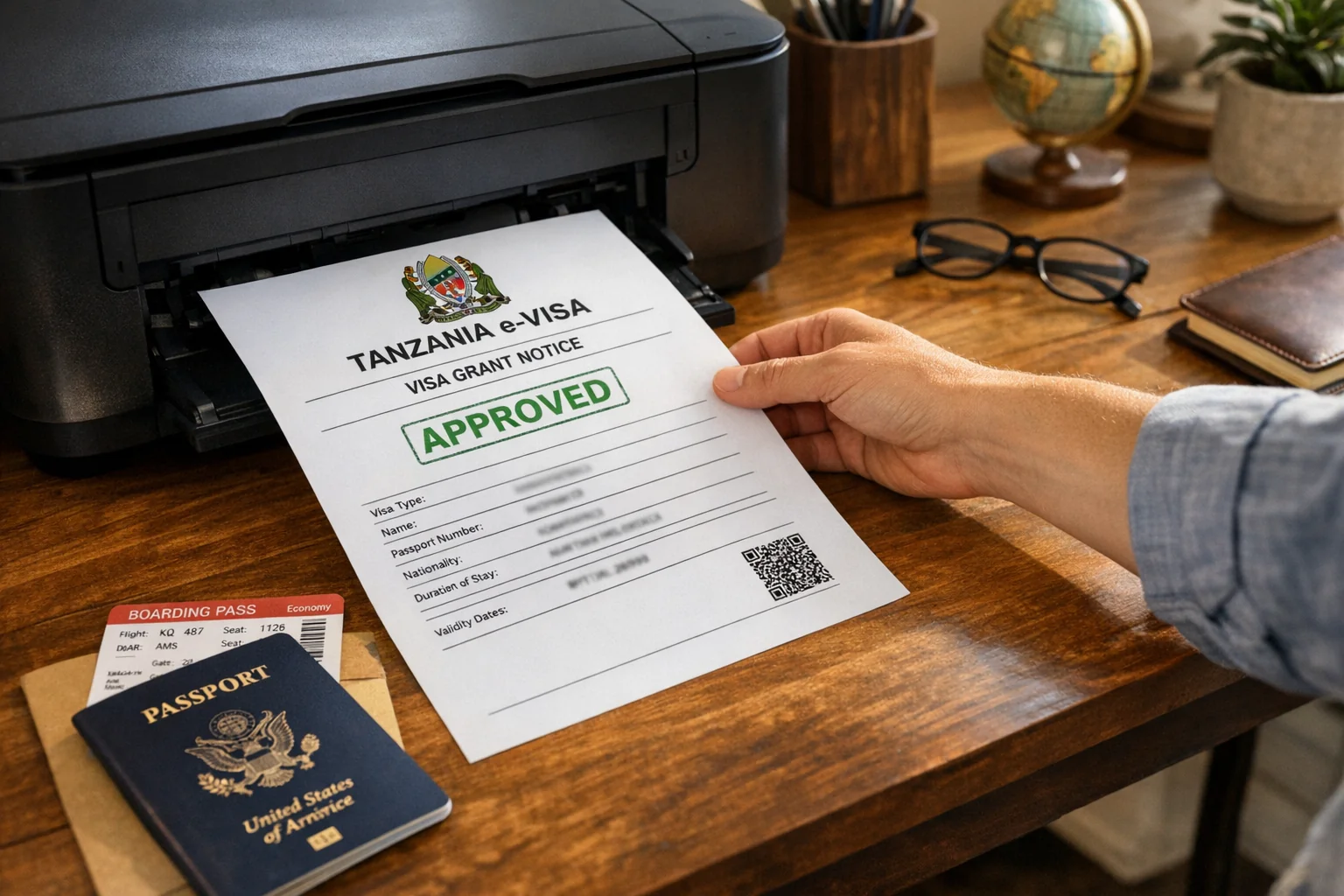 Tanzania e-Visa Download and Print: Step-by-Step Instructions