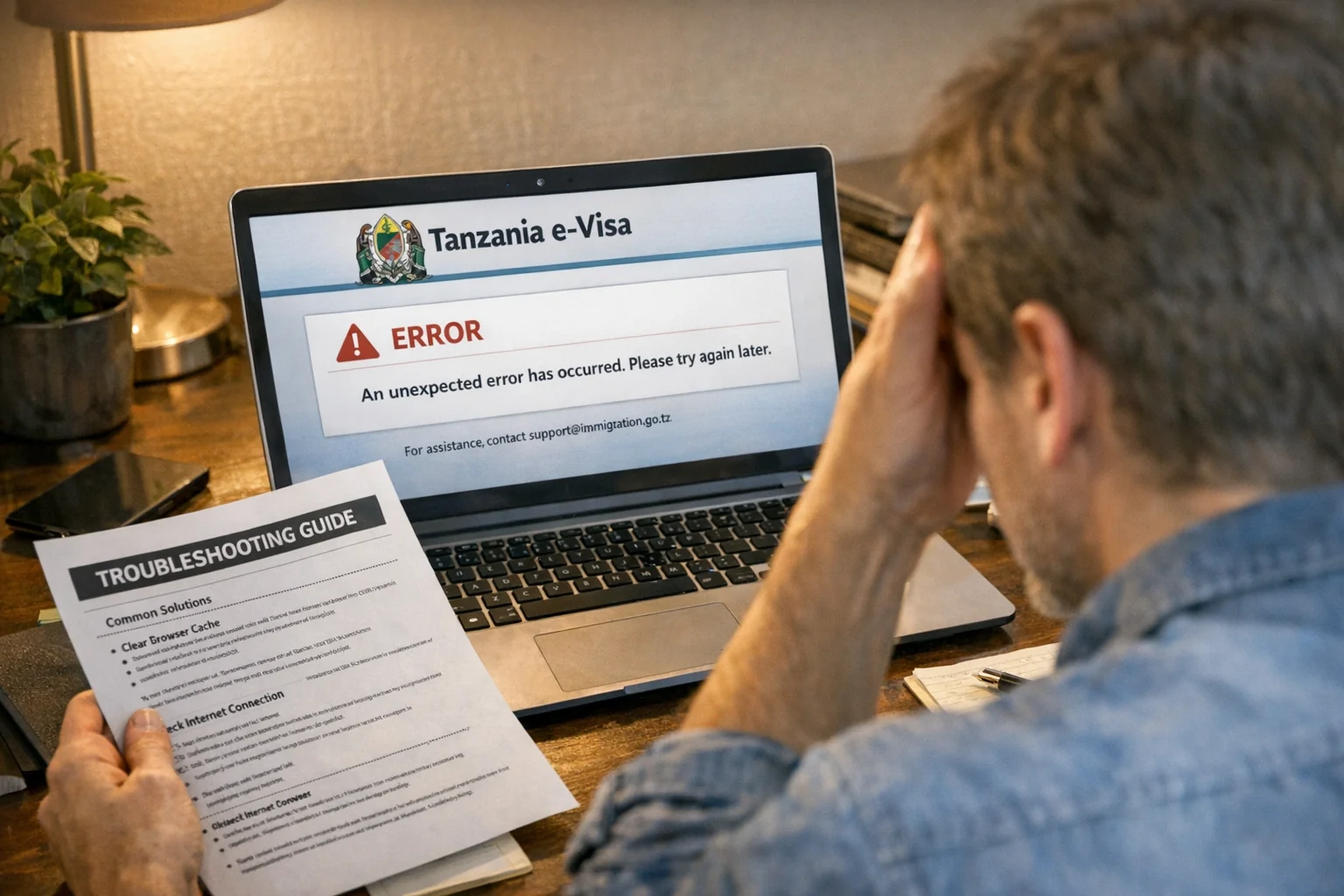 Tanzania e-Visa Errors & Solutions: Fix Common Application Problems