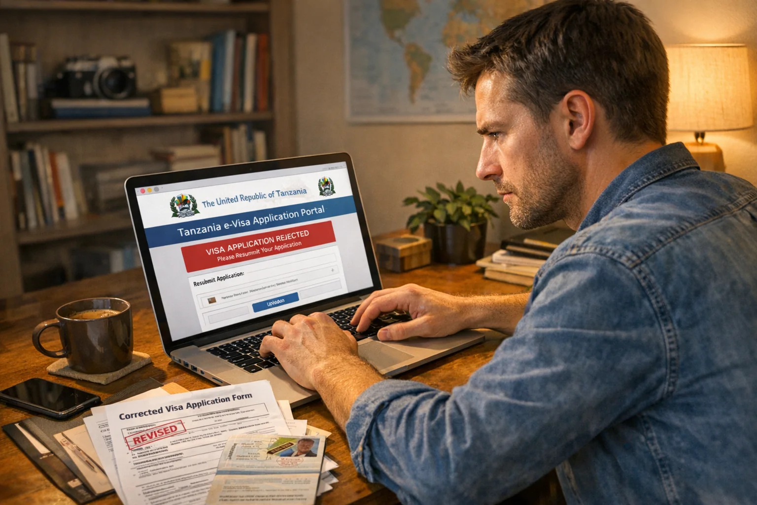 Tanzania e-Visa Reapplication: How to Apply Again After Rejection